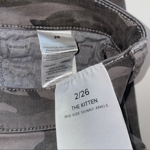 Sam Edelman The Kitten Camo Jeans - Picture 7 of 9